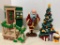 Group of Department 56 Christmas Decorations with Boxes, All Through the House