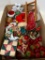 Group of Small Christmas Ornaments and More Pictured