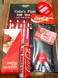 Group of Mostly, Old New Stock Coca-Cola Items