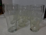 Group of 11 Coca-Cola Christmas Glasses