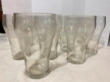 Group of 12 Coca-Cola Christmas Glasses