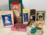 Hallmark Barbie Ornaments and Stocking Hanger