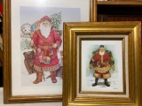 Framed Santa Pictures