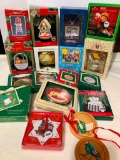 Group of Christmas Ornaments, Most in Original Boxes