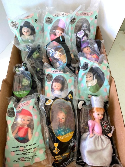 Group of McDonald's Happy Meal Madame Alexander Dolls