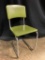 Green, Retro Kitchen Table Chair