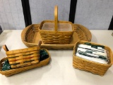 Group of Longaberger Baskest as Pictured