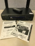 Panasonic Omnivision VHS Player with Remote