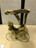 Vinage, 1970's Copper Sculpture of Carriage, 14