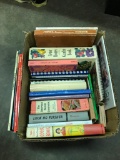 Box of Cook Books as Pictured