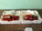 Two Die Cast Fire Engines in Box, Each One is Just Over 6