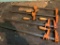 Pair of Metal Wood Clamps