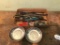 Group of Plyers and Wrenches with Magnetic Nut and Bolt Trays