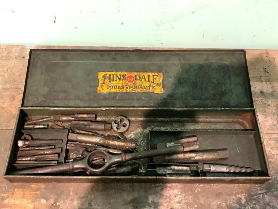 Hins-Dale Tap and Die Set as Pictured