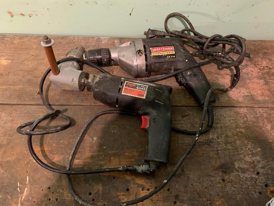 Craftsman and Skill Electric Drills