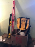 Large Level, Tool Bag and More Tools as Shown