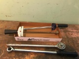 Three Torque Wrenches and a Large Ratchet