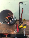 Bucket of Breaking and Entering Tools as Shown