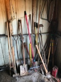 Group of Yard Tools as Pictured