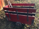 Home Made Riding Mower Trailer, 4' Long and 2' Wide