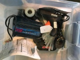 Group of Tool Related Items with a Power Inverter