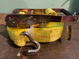 23' Commerical Ratchet Tie Down, 3300lb, 10,000 Break Strength