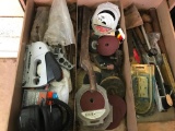Contents of Metal Cabinet Drawer of Staple Gun, Tools and More