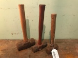 3 Pound, 4 Pound and 9 Pound Hammers