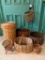 Group of 7 Vintage Baskets as Pictured