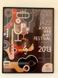 2013 Jazz, Framed Poster from First Annual Shades of Jazz in Walt Disney World Resort
