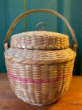 Vintage Basket with Handle as Pictured, 9