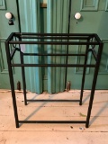 Contemporary Metal Towel Rack as Pictured