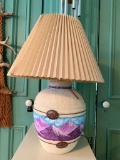 Southwest Style Ceramic Lamp, 28