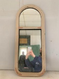 Vintage, Oval Wood Mirror