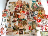 Group of Vintage and Antique Valentines as Pictured