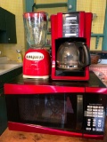 Microwave, Blender and Coffee Pot