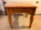 Wood End Table, 23