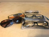 Group of Designer Sunglasses and Reading Glasses as Pictured