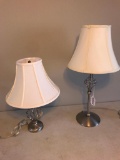 Pair of Twisted Metal Lamps