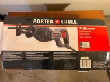 Porter Cable, 7.5 AMP, Reciprocating Saw in Box, Never Used
