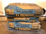 Three, 50lb Bags of Quikrete Concrete