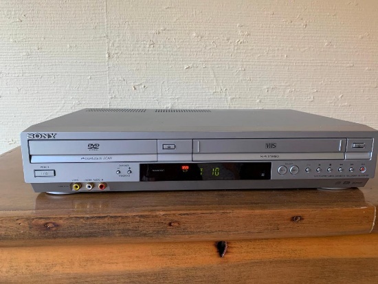 Sony, DVD/VCR Player, HIFI