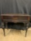 Antique Spinet Desk with Drawer