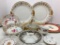 Porcelain Glass Lot with Dishes, Cups and Platters as Pictured