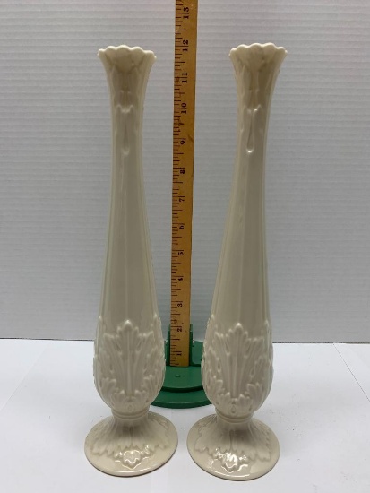 Lenox Bud Vases 11" Tall