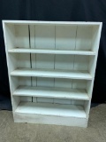 Painted Wood Bookshelf