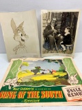 Walt-Disney Song of the South Pictures, 1956 Date on Print, All Used