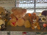 Lot of Stuffed Animals, Racoon, Sloths and More!