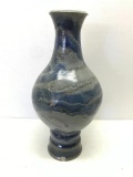 Studio Pottery from Yellow Springs Ohio, Chip in Base, 14 inches Tall