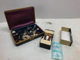 Group of Costume Jewelry (Earrings, Buttons, and More), 2 Lorries Mickey Mouse Watches